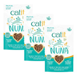 Catit Nuna Snack Gato Proteina De Insecto  - Pack X 3