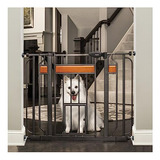 Baranda - Carlson Home Design Extra Wide Walk Thru Pet Gate 