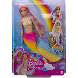 Muñeca Barbie Dreamtopia Sirena Cambia Color Mattel - Lanús
