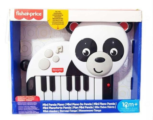 Fisher Price Mini Piano Panda Brinquedo Infantil F0085-8 Fun