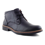 Bota Hombre Cuero Borcego Botita Briganti Zapato - Hcbo00902