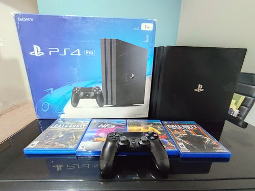 Ps4 Pro 1tb Mas 4 Juegos