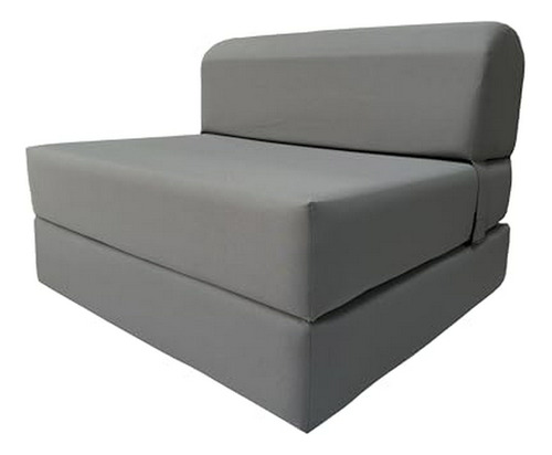 Sofá Cama Plegable D&d Futon Gris