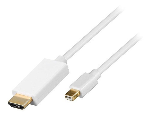 Cable Mini Displayport Macho A Hdmi Macho 1.8m Para Macbook