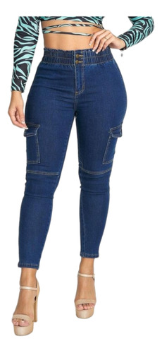 Jeans Full Push Up Corte Colombiano Solo Tallas 36,38 Y 40