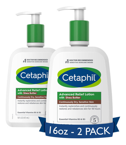 Cremas Corporales Loción Corporal Cetaphil, Loción De Alivio