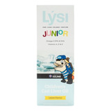 Lysi Omega 3 Epa Y Dha Aceite De Hígado De Bacalao Para Niño