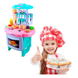 Set Cocina Juguete Didáctico Luces Sonido Niños / N Ofertas