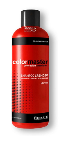 Fidelite 3 Shampoo Cremoso Neutro X1l Color Master