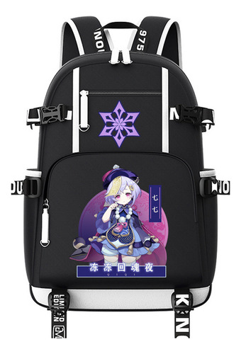 . Nova Mochila Escolar Aliexpress Genshin Impact Anime Perif