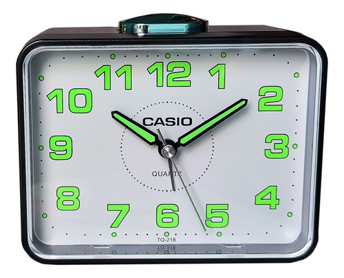 Despertador De Mesa Casio Grande  Relógio Tq-218