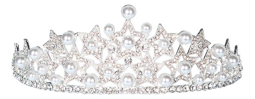 Tiaras Doradas Vintage Y Coronas De Perlas Para Novias Blanc