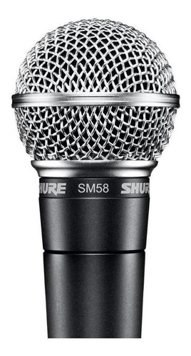 Micrófono Shure Sm58-lc Dinámico Cardioide Gris Oscuro