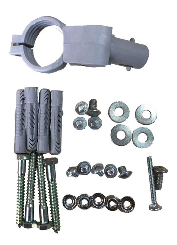 Parafuso C/ Abraçadeira Para Montagem Antena Ku W3sat