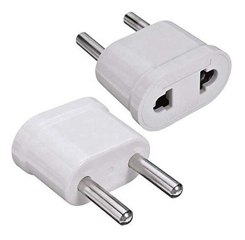 10adaptador Enchufe Europeo Americano A Nacional 250v -1500w