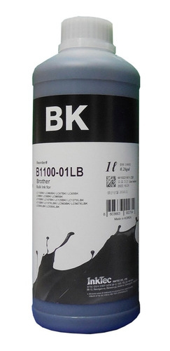 Litro Tinta Inktec Compatible Brother B1100 T300 T500 T700