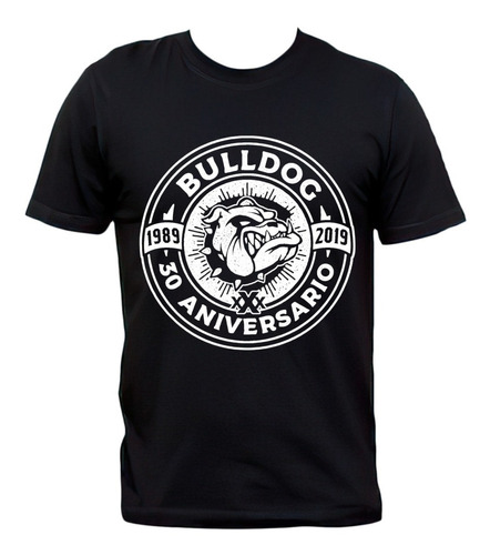 Remera Bulldog Punk Rock Nacional 30 Aniversario