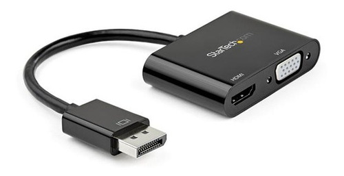 Adaptador Startech Displayport 1.2 Macho - Hdmi/vga Hembra 