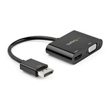 Adaptador Startech Displayport 1.2 Macho - Hdmi/vga Hembra 