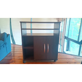 Mueble Comoda De Madera Para Tv, Puertas De Guardado