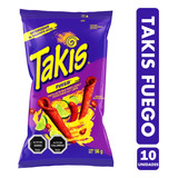 Takis Aji Y Limón - Tortillas De Maíz Fuego (pack Con 10 Un)