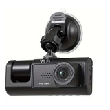 Camera Veicular Automotiva Com Wifi E 2 Lentes + Nfe