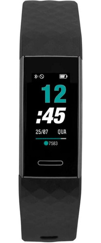 Relógio Smartband Preto Mormaii Fit Esportivo Monitoramento 