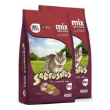 Sabrositos Gato Mix Adulto 2 Bolsas De 10 Kg