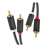 Cables Rca Chapados En Oro Alta Calidad Hifi Premium 2mts