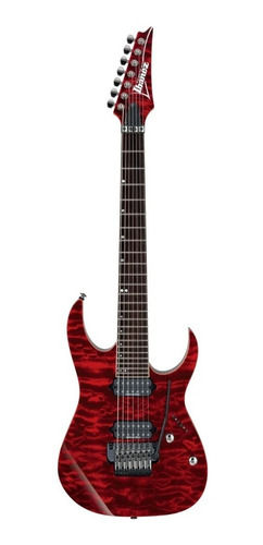 Guitarra Eléctrica Ibanez Rg927qmz Floyd Rose 7 Cuerdas