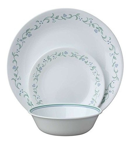 Corelle 1122070 Servicio De 6, Chip Resistente, Placas Casa 