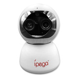 Câmera Ip Babá Lente Dupla Segurança 360° Wifi Fullhd 1080p