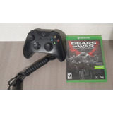 Control Original Xbox One Negro Mas Juego Y Cable