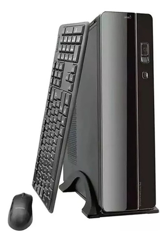 Gabinete Kit Slim Performance Teclado Mouse Y Fuente 600w