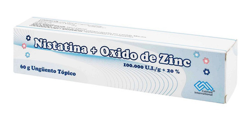 Crema Antipañalitis Nistatina + Oxido De Zinc 60 Gr
