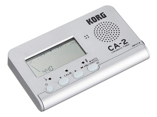 Korg Ca-2 Chromatic Tuner (ca2)  Afinador Plata