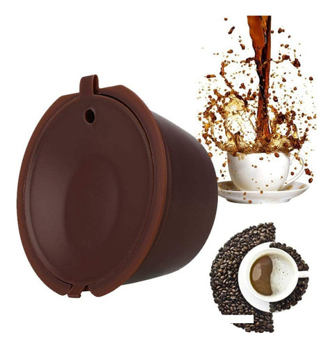 Capsula Dolce Gusto Cafetera Reusables Rellenables Refill