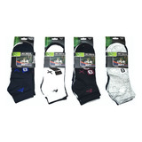 Pack 12 Pares Calcetines Bamboo Deportivos Tobillera Hombre