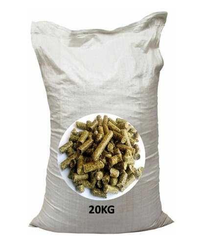 Saco Alimento De Conejo Pellet A Granel 20kg