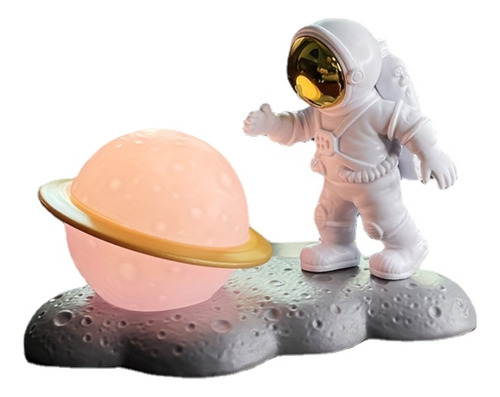 Luz Nocturna Con Forma De Figura De Astronauta, Decoración C