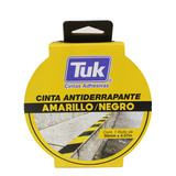 Cinta Antiderrapante Amarillo/negro Lija-rollo 50mm X 4.7 M