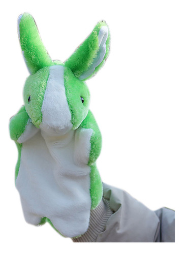 Luva Infantil R Cute Doll Hand Puppet Rabbit Plush Bunny Fin