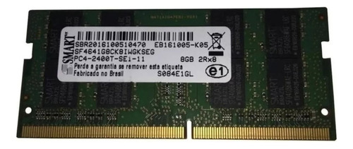 Memoria Smart 8gb Ddr4 Pc4 2400t