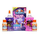 Kit Slime Elmers Glitter Brillo De Hadas 4 Unidades