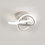 Lámpara Techo Led Sensor Movimiento Luz Blanca Habitación Ba