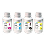 Set 4 Tintas 500ml Dye O Colorante Para Epson