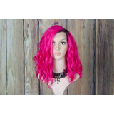 Peruca Lace Front Grécia Rosa Pink Ombré - Wig Up!
