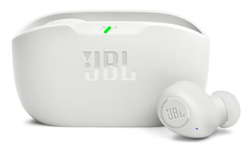 Auriculares Inalámbricos Jbl Wave Buds Tws Bluetooth Blanco