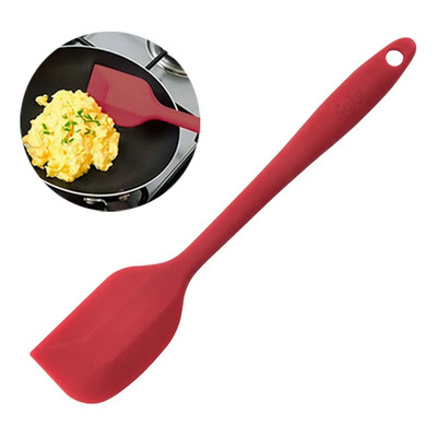 Espátula Miserable Pala De Silicona Cocina Repostería Chef Color Rojo | MercadoLibre