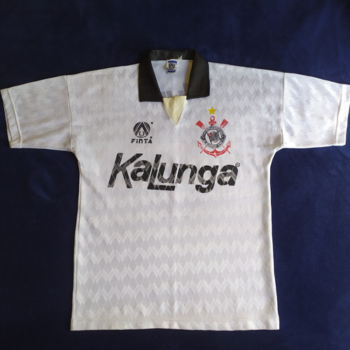Camisa Corinthians Balãozinho 1991 Finta Kalunga 9 Tupãzinho